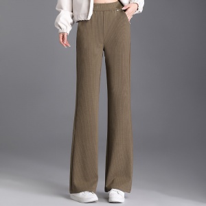 秋新款6590條子微喇褲53元